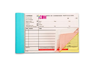 Carnet autocopiant A4 - (21x29.7cm) 