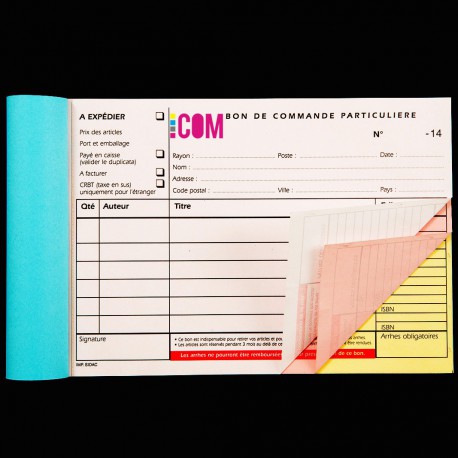 Carnet A5 autocopiant