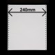 Listing 1 feuillet largeur 240mm